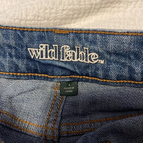 Target Wild Fable Mini Jean Denim Skirt - Picture 4 of 4